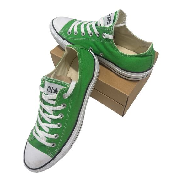 Converse Other - Converse All Star Chuck Taylor Green Low Sneakers Men 7 Women 9 Retro Classic